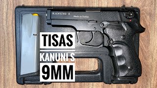 Tisas Kanuni S 9mm Pistol Turkish Review and Price Assembling Disassembling pakmade handgun [upl. by Kidder]