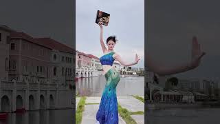 cheongsam Chinese traditional clothing Dance V53045304 [upl. by Munniks164]