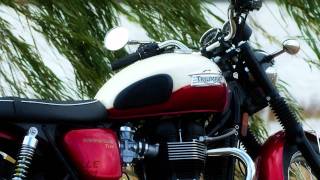 2012 Triumph Bonneville T100 Review  Nashvilleriderscom [upl. by Kalikow325]