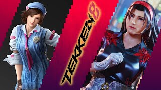 Tekken 8 CBT Hype Set Asuka Vs Jun tkdragonsbeast [upl. by Malva963]