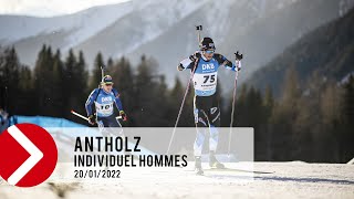 INDIVIDUEL HOMMES  ANTHOLZ 2022 [upl. by Daukas]