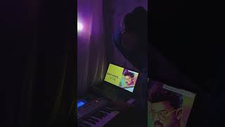 How to play kathi bgm in keyboard  Bad eyes villan bgm in keyboard music bgm shorts youtube [upl. by Eilsek]