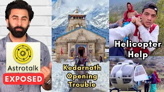 Helicopter Service for Medical Emergency in Uttarakhand  Astrotalk App EXPOSED  Kedarnath Dham [upl. by Latoya352]