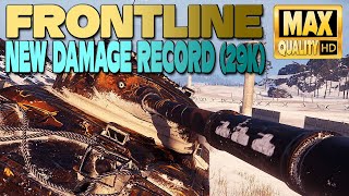 Frontline New damage record 29k  World of Tanks [upl. by Rahman759]