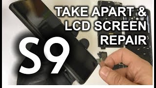 Samsung Galaxy S9  How to Take Apart amp Replace LCD Glass Screen [upl. by Arahset]