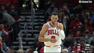 Zach LaVine 18 pts 6 reb 3 ast vs Cleveland Cavaliers  20241018 [upl. by Ayortal]