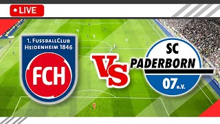 🔴1 FC Heidenheim vs SC Paderborn 07 LIVE Match Streaming Full HD  International Club Friendly 2024 [upl. by Anyehs]