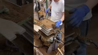 Making a greensand mold with cores [upl. by Patrich630]