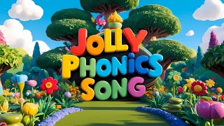 Jolly Phonics Song with Lyrics  Letter Sounds A to Z  ABC Phonics Song [upl. by Cecelia837]