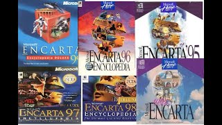 Microsoft Encarta 94  99 Intros [upl. by Lymn]