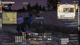 FFXIV  Ice Barding Chocobo Companion Showcase [upl. by Belamy590]