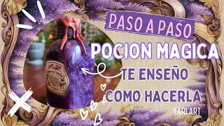 COMO HACER POCIÓN MÁGICA PARA DECORAR 🔮TE MUESTRO COMO MUY FÁCIL … [upl. by Ocirrej]