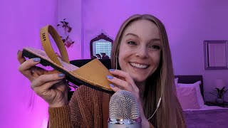 ASMR Shoe Tapping amp Scratching [upl. by Harrad563]