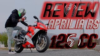 👀REVIEW APRILIA RS 125👀  ☢️Martim Milers☢️ [upl. by Arihsak]