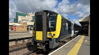 SWR and London Underground trains at Vauxhall [upl. by Eniroc]