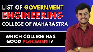 List Of Government Engineering Colleges of Maharashtra  Placement Details  Engineering Admission [upl. by Keffer]