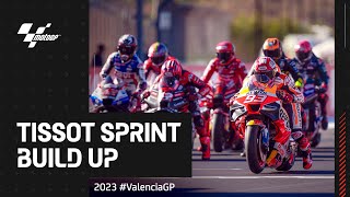 TissotSprint Build Up  2023 ValenciaGP [upl. by Eiryk]