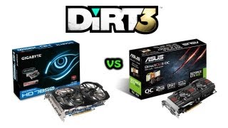 DiRT 3  Radeon HD 7850 vs GeForce GTX 660 [upl. by Midis]