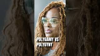 Napah Shadah explains the difference between polygamy vs polygyny [upl. by Nerval]