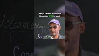 Corrupt Officer Awards this man with a 6000000 Lawsuit badcops lawsuit [upl. by Ennair]