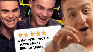 Magician BAFFLES Ben Shapiro with EPIC card trick [upl. by Lodmilla]