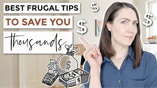 25 EXTREME Frugal Living Tips That ACTUALLY Work  saving money  minimalism [upl. by Anirehs]