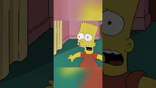 Bart is afraid of even the shadow 🤣💀 simpsons [upl. by Rillings]