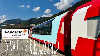 Tenday Backpacking in Switzerland  Jungfraujoch Matterhorn Glacier Express  Part 2  HD [upl. by Atinit]