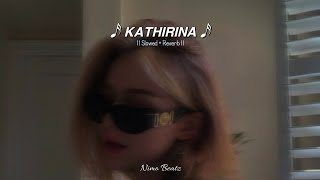 Kathirina Slowed  Reverb Nimo Beatz [upl. by Ruckman]