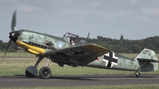 Messerschmitt Bf 109 Red 12 Takes Flight – Experience WWIIs Iconic Warbird in Action [upl. by Hsenid126]