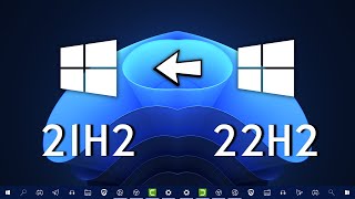 Windows 10 22H2 to 21H2 Downgrade  Unistall Windows 10 22H2 Update  Fix FPS Drop amp 100 Disk [upl. by Yniffit929]