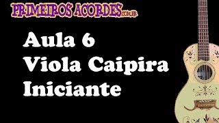 Aprenda Viola Caipira on line Aula 6 de 7 [upl. by Ardys]