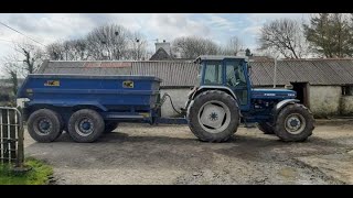 7810 pulling 14 ton NC dumper [upl. by Pollak]