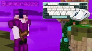 Poppy Keyboard  Mouse Sounds ASMR  Hypixel Bedwars [upl. by Kauffmann]