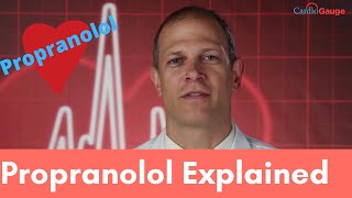 Propranolol General Information and Side Effects [upl. by Tirrell]