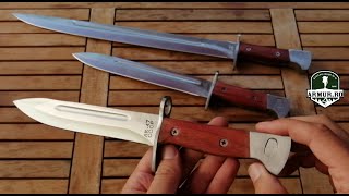 Cutit tip Baioneta AK 47 CCCP Knife Bayonet Maceta Ak Machete 50cm [upl. by Basir]