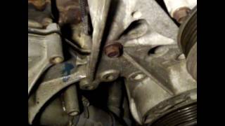 1996 58 Ford F250 Water pump replacement how to [upl. by Ecaroh5]