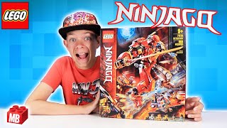 Lego NINJAGO KAI MECH Build Review Opening more NEW 2021 Lego Ninjago Sets [upl. by Assiluj]