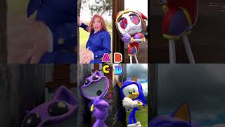 Who is the best 195 funnyshorts sonic pomni catnap skibidi [upl. by Dumond]