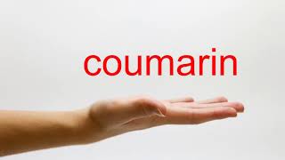 How to Pronounce coumarin  American English [upl. by Mori]