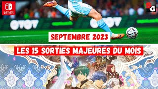 📅 Le Calendrier des Sorties Nintendo Switch  Septembre 2023 📆 [upl. by Rehoptsirhc770]