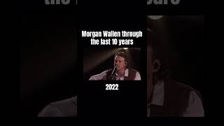 Morgan Wallen through the last 10 years 2022 morganwallen countrysinger fyp [upl. by Sesom762]