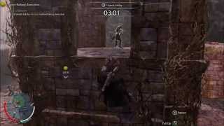 Shadow of Mordor Prevent Ratbag Execution in Climbing the Ranks Quest [upl. by Umberto]