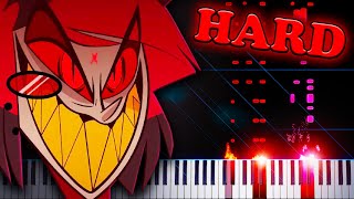 Black Gryph0n amp Baasik  INSANE Hazbin Hotel Song  Piano Tutorial [upl. by Saxet691]