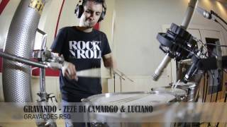 ZeZé Di Camargo amp Luciano Gravação de Percussão  Rafinha RSQ [upl. by Ajani]