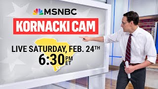 Kornacki Cam LIVE Watch Steve Kornacki break down South Carolina Republican primary results [upl. by Iver560]