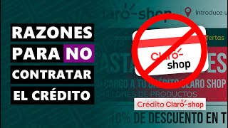 NO RECOMIENDO EL CRÉDITO DE CLAROSHOP NO LO USEN [upl. by Bate793]