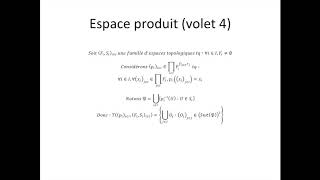 Espaces topologiques partie 116  Espace produit volet 4 [upl. by Alveta]