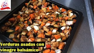 VERDURAS asadas SALUDABLES [upl. by Andromeda121]