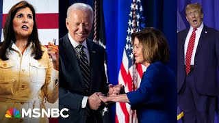 Biden mocks Trump over Haley Pelosi mixup [upl. by Naeroled]